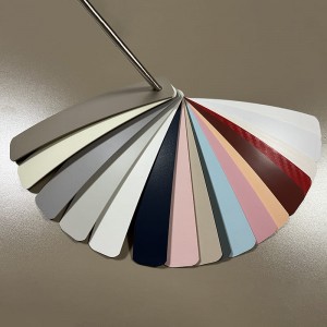 PVC wood grain furniture edge banding Swatches