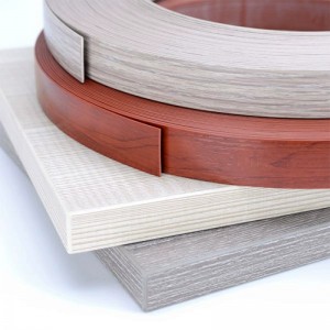 PVC furniture edge banding with various patterns to choose from