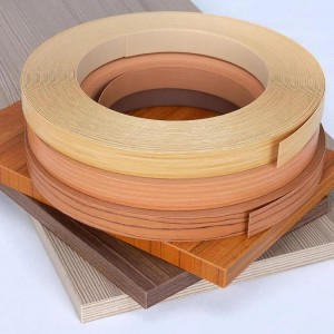 Customized size and color of PVC furniture edge banding