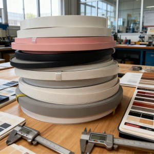 PVC furniture edge banding matte/glossy surface treatment